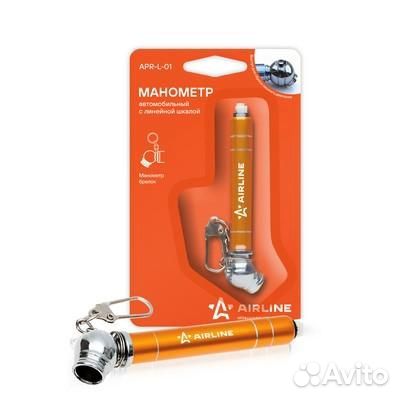 Манометр c линейной шкалой 3,5 атм (apr-l-01)