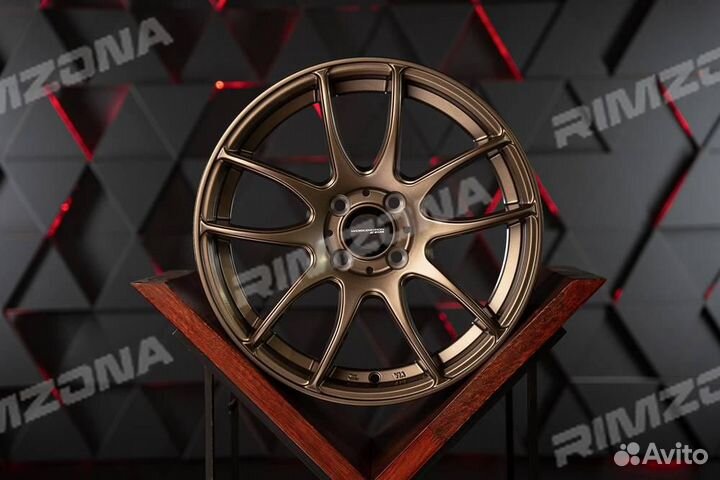 Литой диск work R17 5x114.3