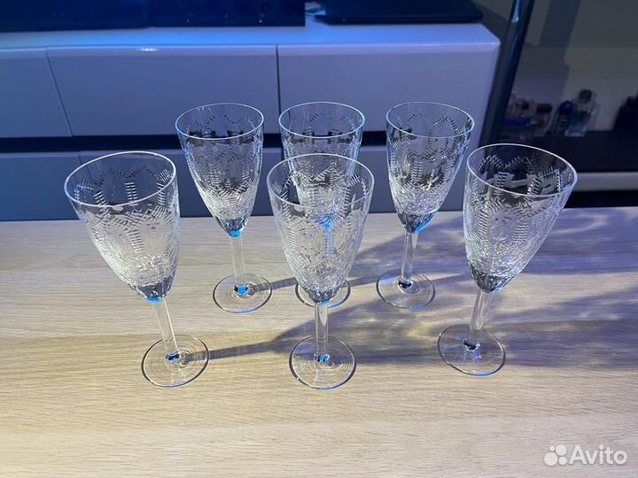 Рюмки фужеры хрусталь СССР