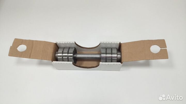 Гантель разборная с галтованными дисками 4кг (мет