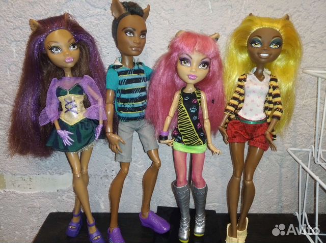 Кукла Монстер Хай Семейка вульф