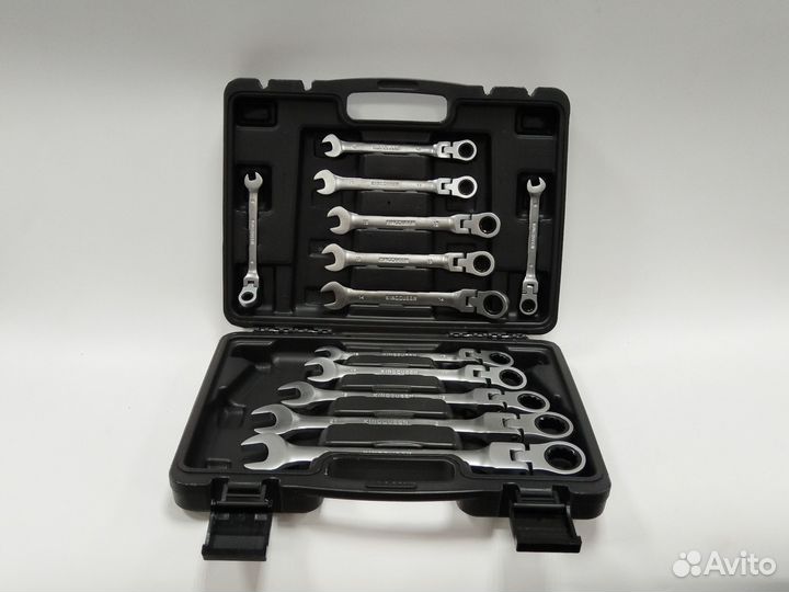 Набор ключей с трещоткой 8-22 мм Kingqueen