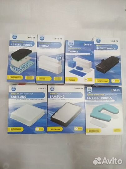 Пылесборники и фильтры для пылесосов