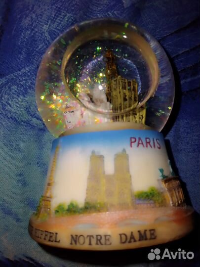 Снежный шар Париж paris opera