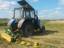 Покос травы трактором,заготовка сена