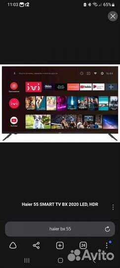 Haier bx 55