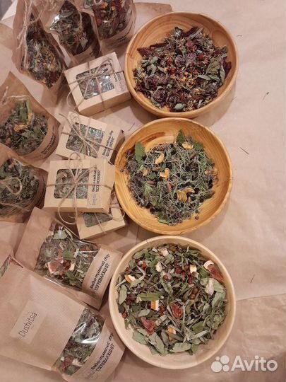 Ягодно-травяные сборы, фиточаи