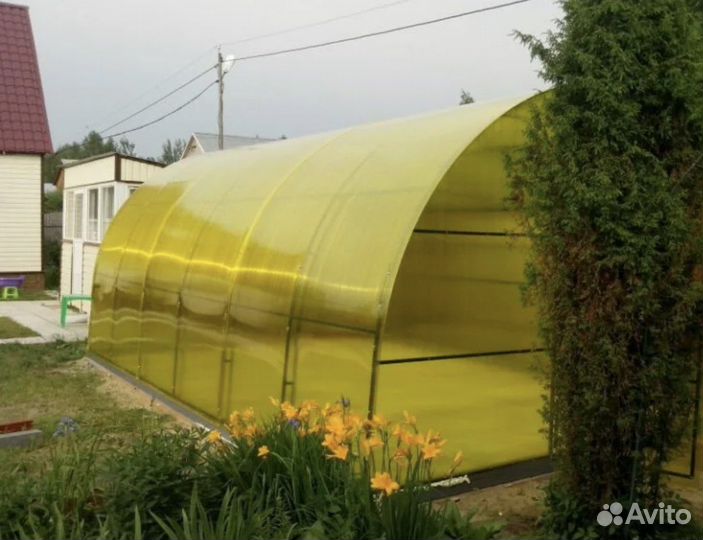 Поликарбонат желтый