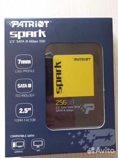 SSD диск patriot 2.5