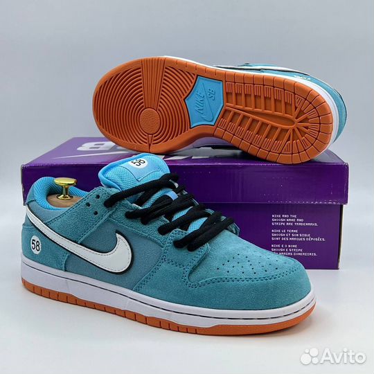 Кроссовки Nike sb dunk low club 58 gulf