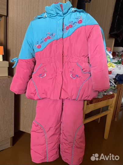 Зимний костюм для девочки