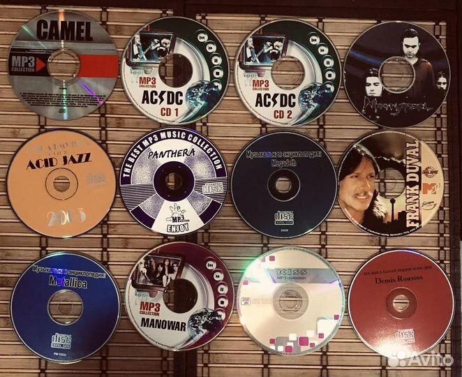Мр3 диски с музыкой без полиграфии