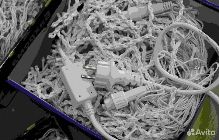 Гирлянда бахрома 25 метров