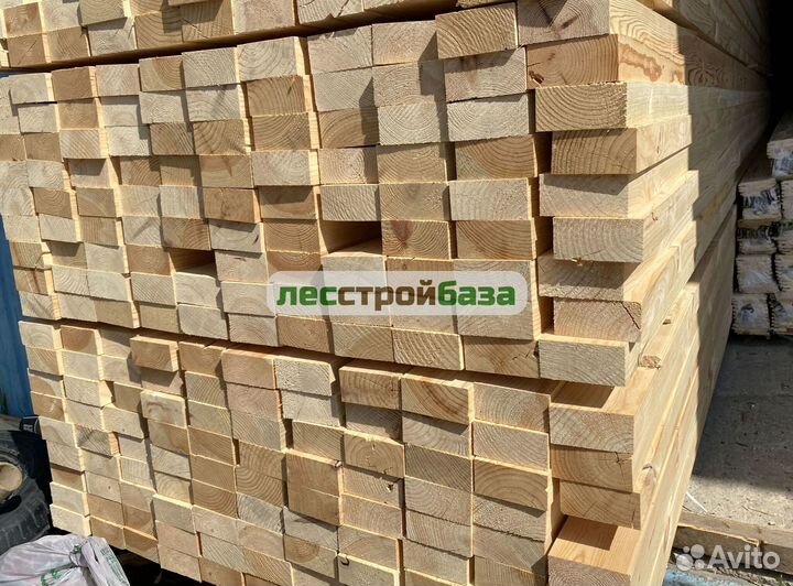 Доска сухая строганная