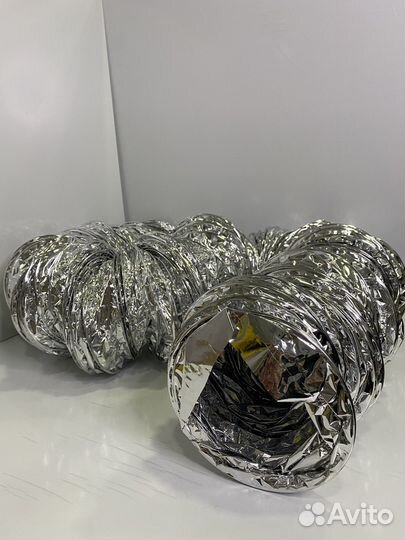 Воздуховод гибкий 200мм 10 метров