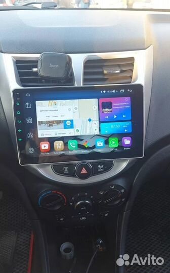 Магнитола Hyundai Solaris android новая