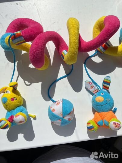 Мобиль, Развивающий коврик и подвесная игрушка