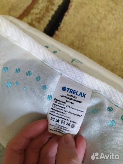 Матрас ортопедический trelax comfort 80/190