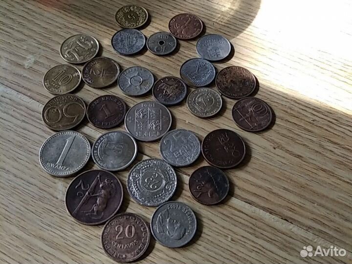 Монеты и жетоны иностранные