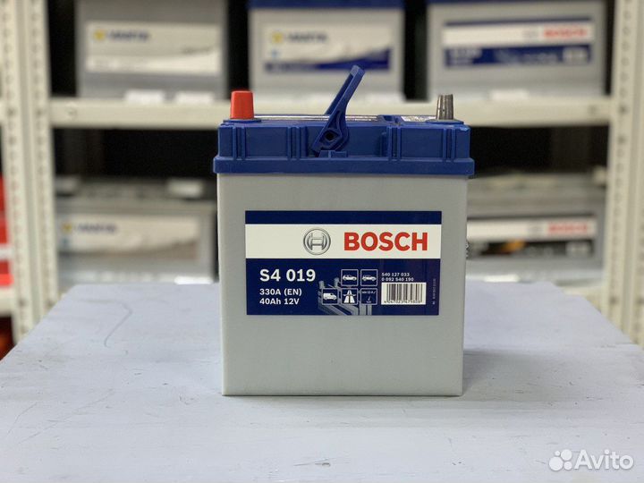 Аккумулятор на матиз 40Ah Bosch S4 019 330A