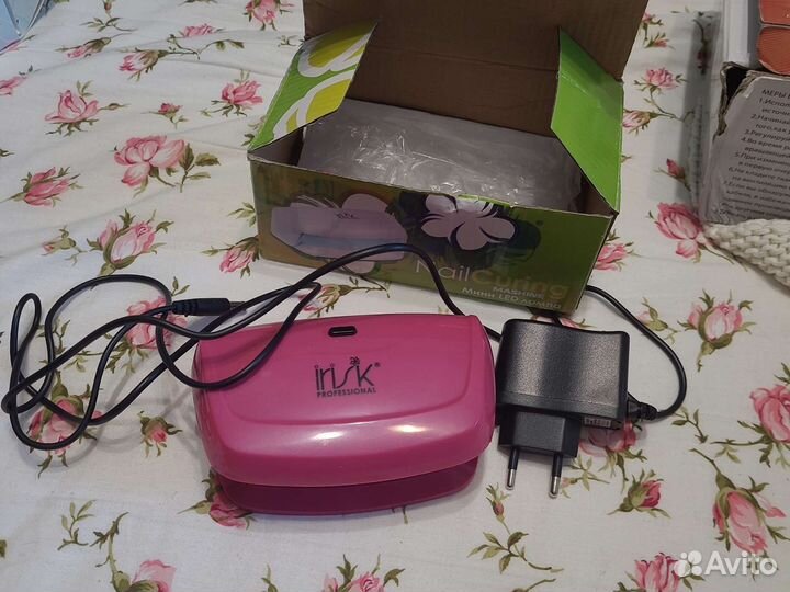 Лед лампа для маникюра irisk