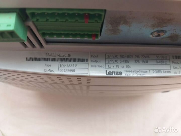 Частотный преобразователь lenze EVF8221-E