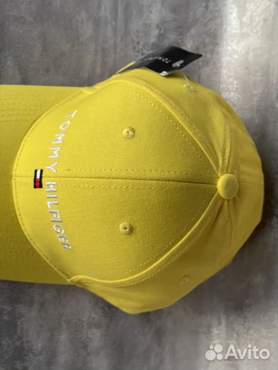 Бейсболка кепка желтая Tommy Hilfiger