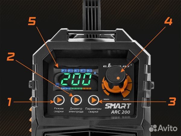 Сварочный аппарат сварог ARC 200 real smart(Z28303