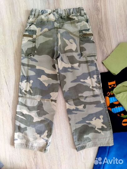 Вещи одежда пакетом на мальчика 110джинсы