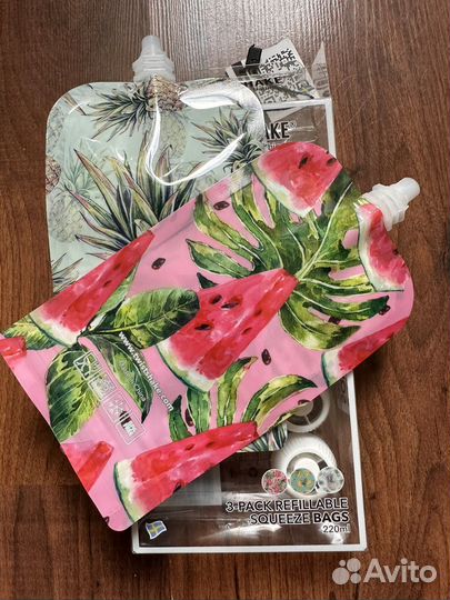 Многоразовые пакеты для детского питания