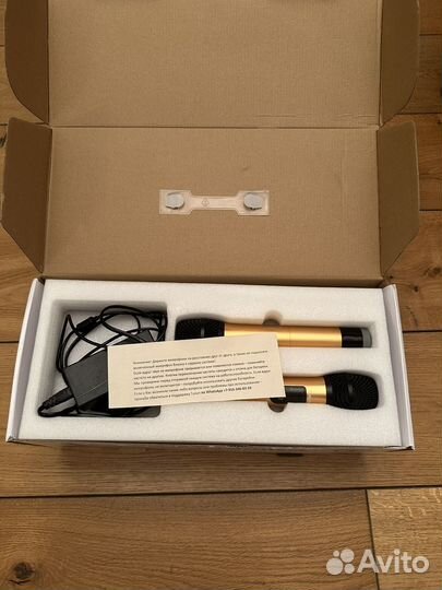 Караоке система с беспроводными микрофонами