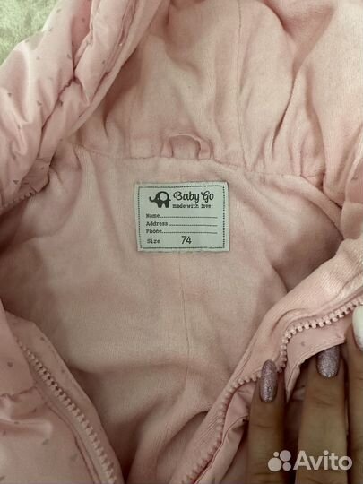 Комбинезон весна осень 74