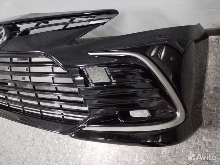 Бампер Камри 70 под установку Оригинал 2021-2023