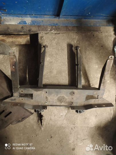 Площадка для лебёдки нива 4х4