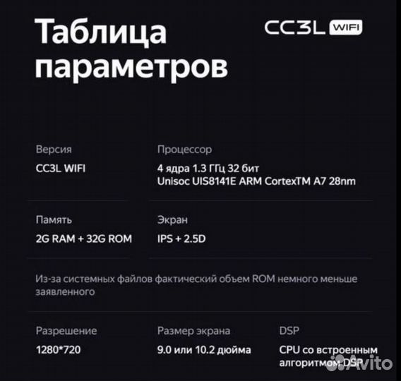 Магнитола Teyes CC3L WiFi 2+32Gb, IPS экран