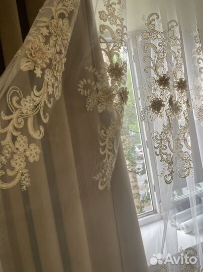 Шторы, тюль, карниз