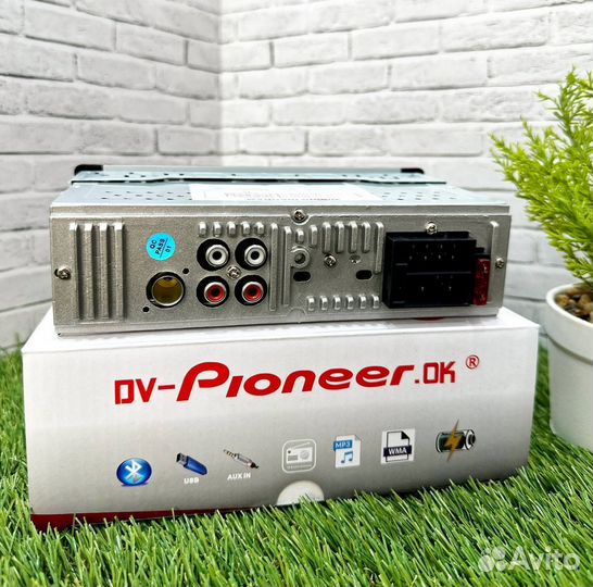 Магнитола 1 din с bluetooth pioneer арт422