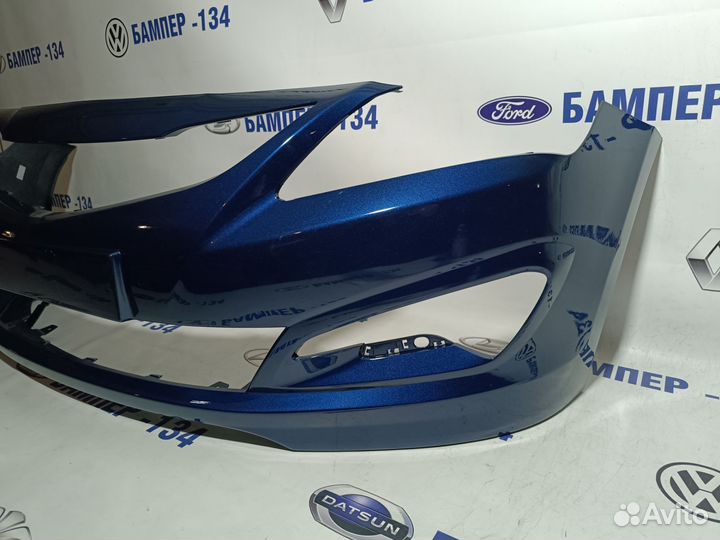 Бампер передний hyundai solaris 2014-2017 цвет ZD6