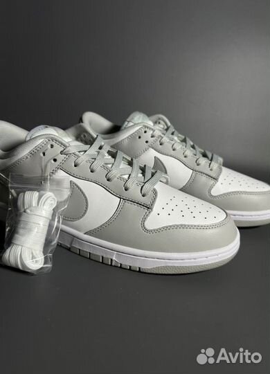 Кроссовки Nike SB Dunk Grey Люкс