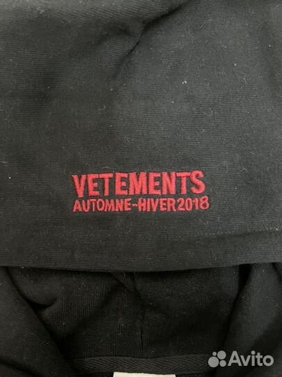 Худи vetements rammstein