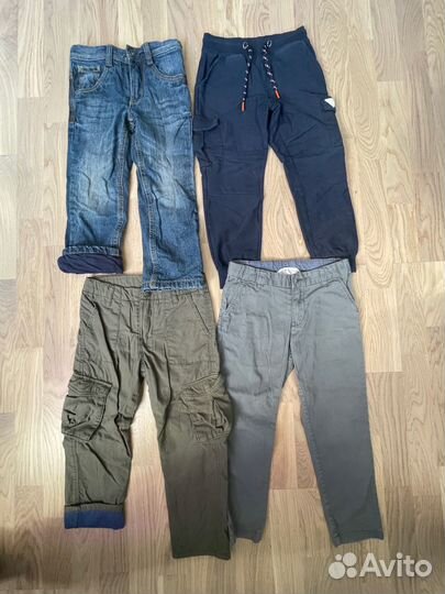 Вещи для мальчика пакетом 104 110 H&M Tom Tailor