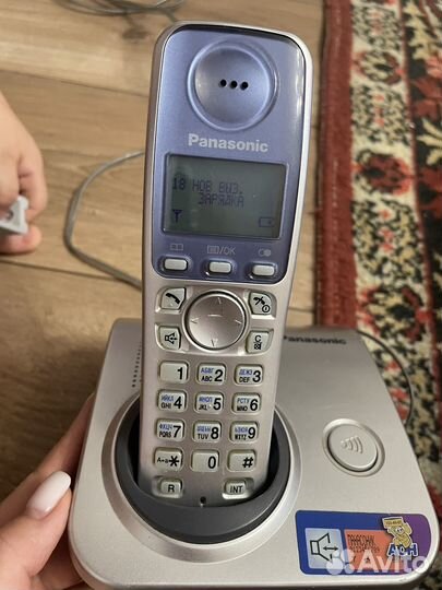 Беспроводной домашний телефон panasonic