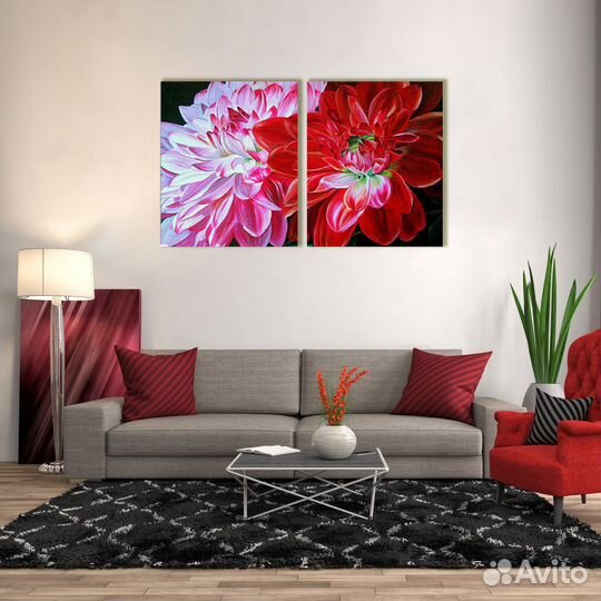 Модульная картина. Размер 60Х100