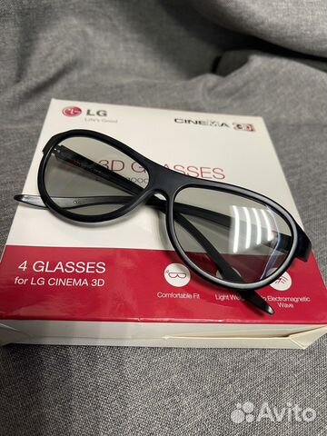 Очки 3D glassed LG 4шт new