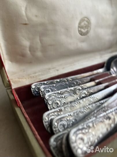 Мельхиоровые столовые приборы СССР
