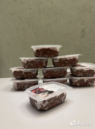 Натуральный Мясной корм для собак по ГОСТ