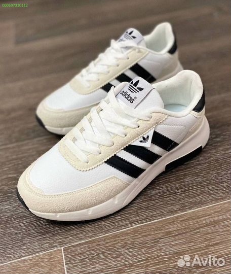 Мужские кроссовки Adidas белые