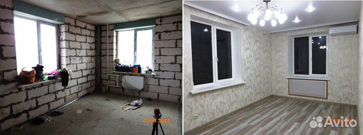 Новостройка под «Ключ» Отделка под ключ новостроек