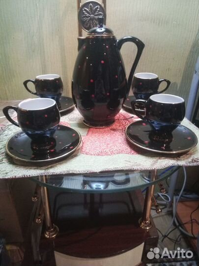 Чайник и кофейный сервиз СССР