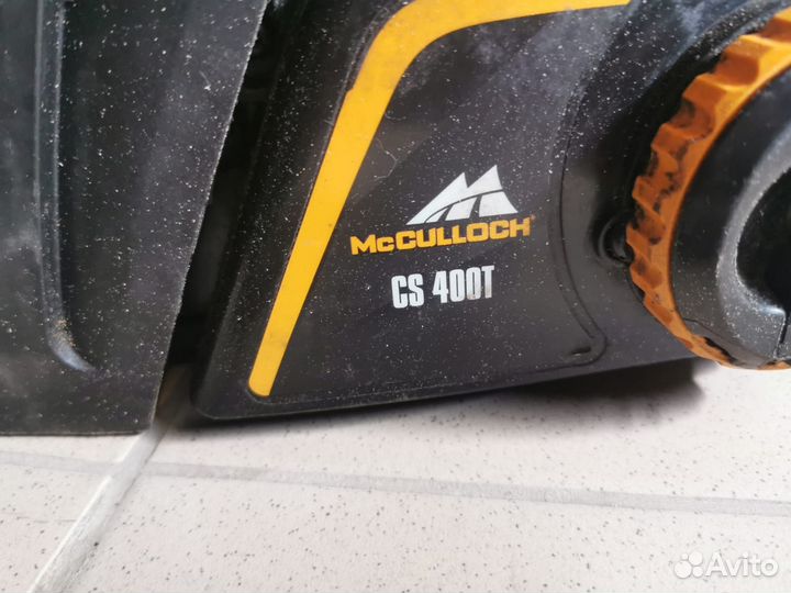 Бензопила mcculloch CS 400 T